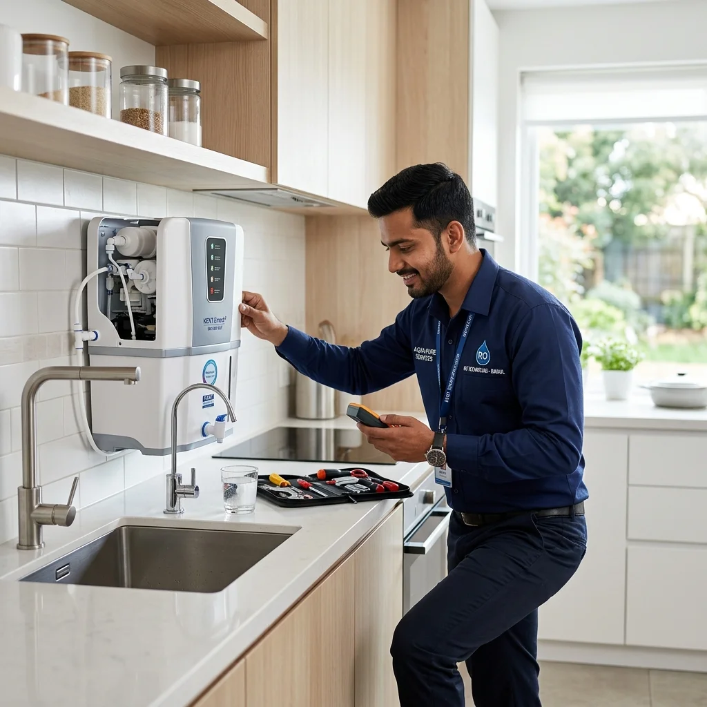 Verified NeerSetu Technician visiting customer home